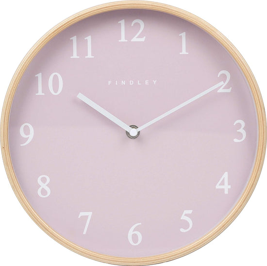 Pink Wall Clock for Kids, 10 Inch Wall Clock | Pink Clock, Cute Wall Clock, Girls Clock | Wall Clocks Battery Operated, Silent Wall Clock | Pink Wall Decor Clock Girls Pink Nursery Clock